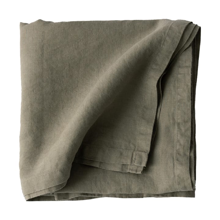 Tablecloth linen 175x175 cm - Olive - Tell Me More