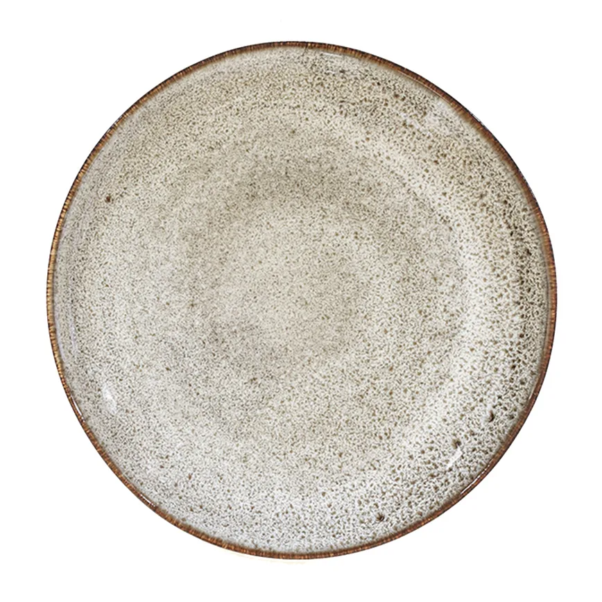 Taranto sallad plate Ø21.5 cm, Sand Tell Me More