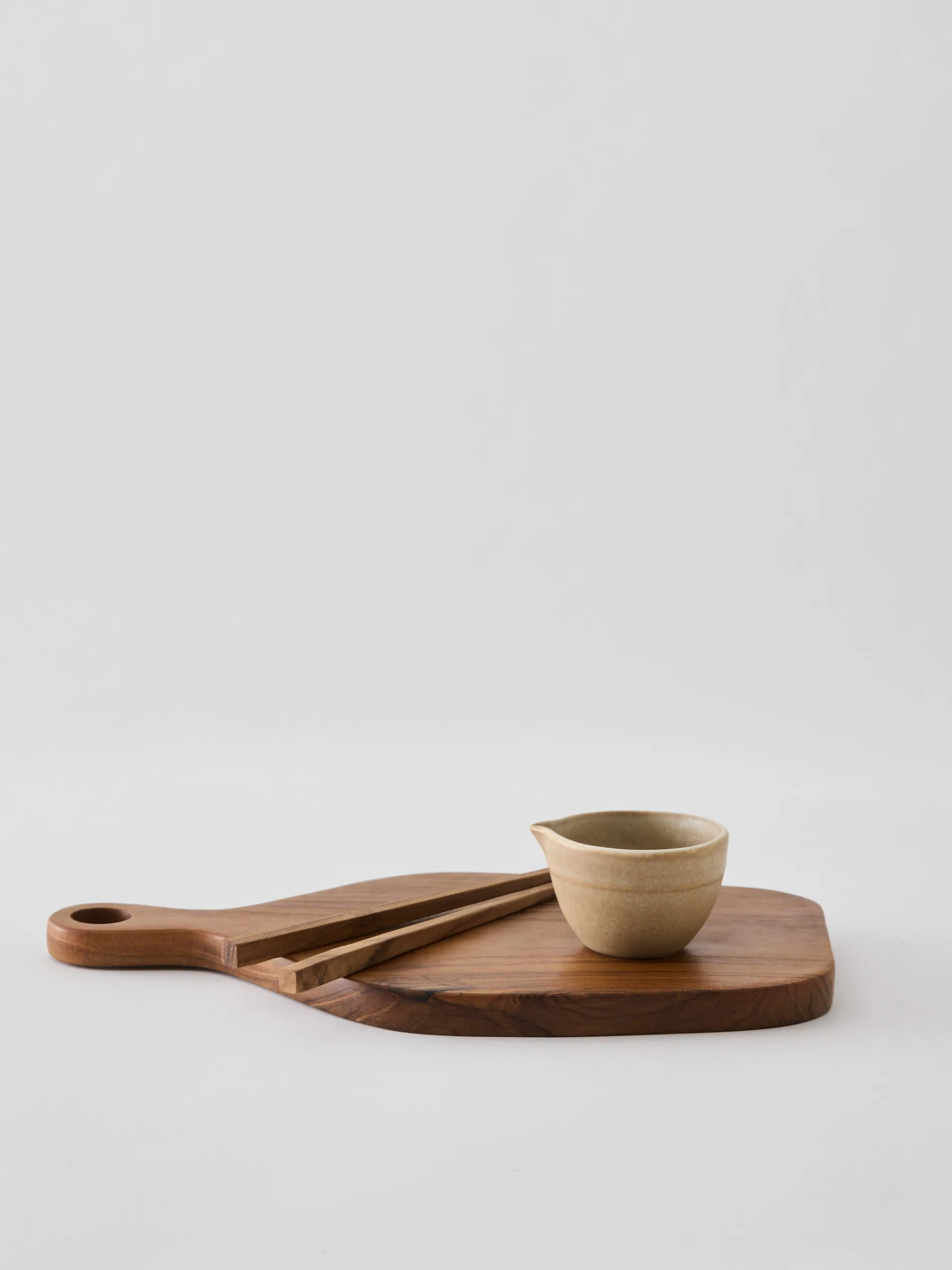 Teak chopsticks 1 set, Brown Tell Me More