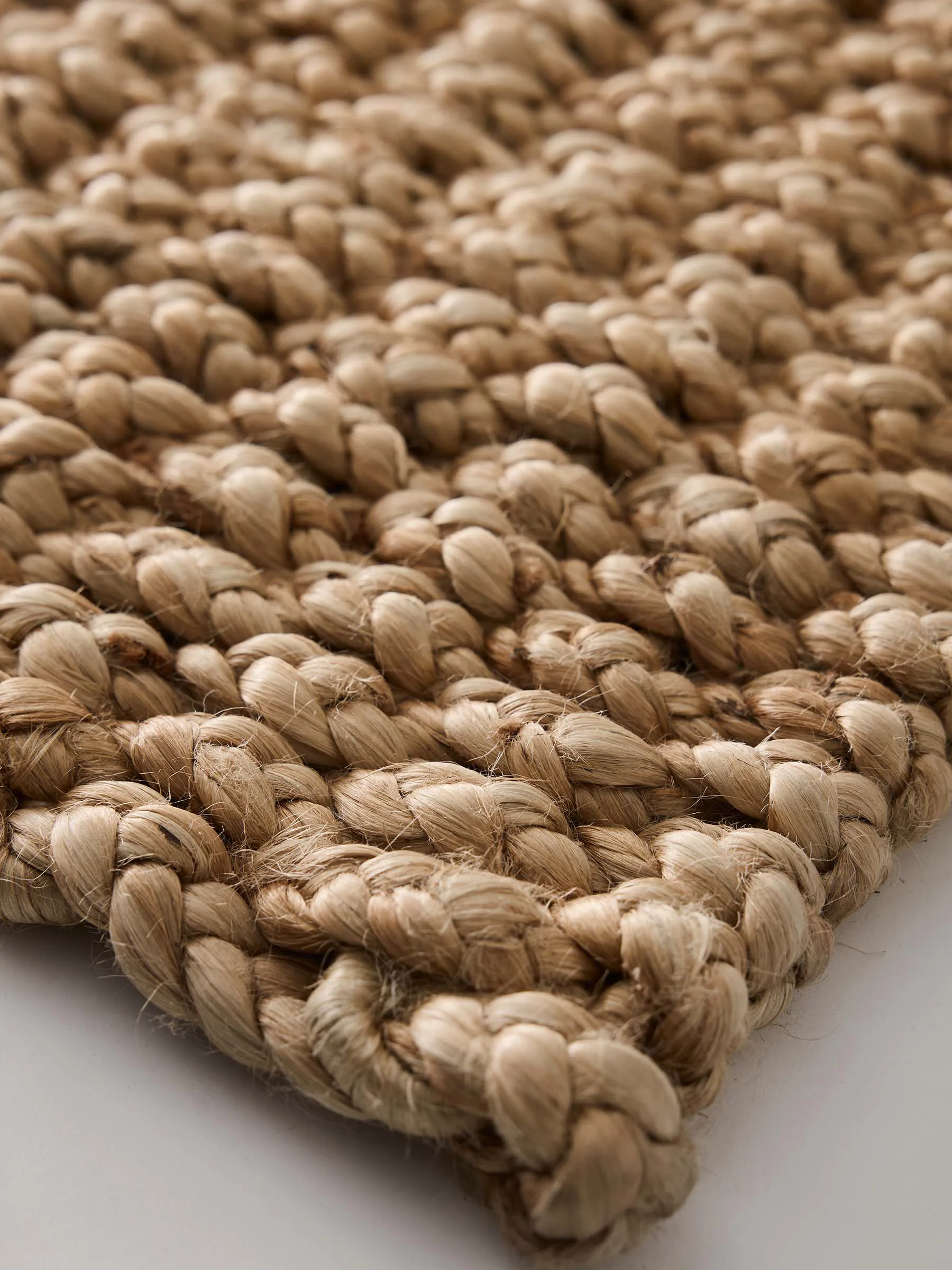 Tell Me More Braided jute doormat 45x75 cm, Natural Tell Me More