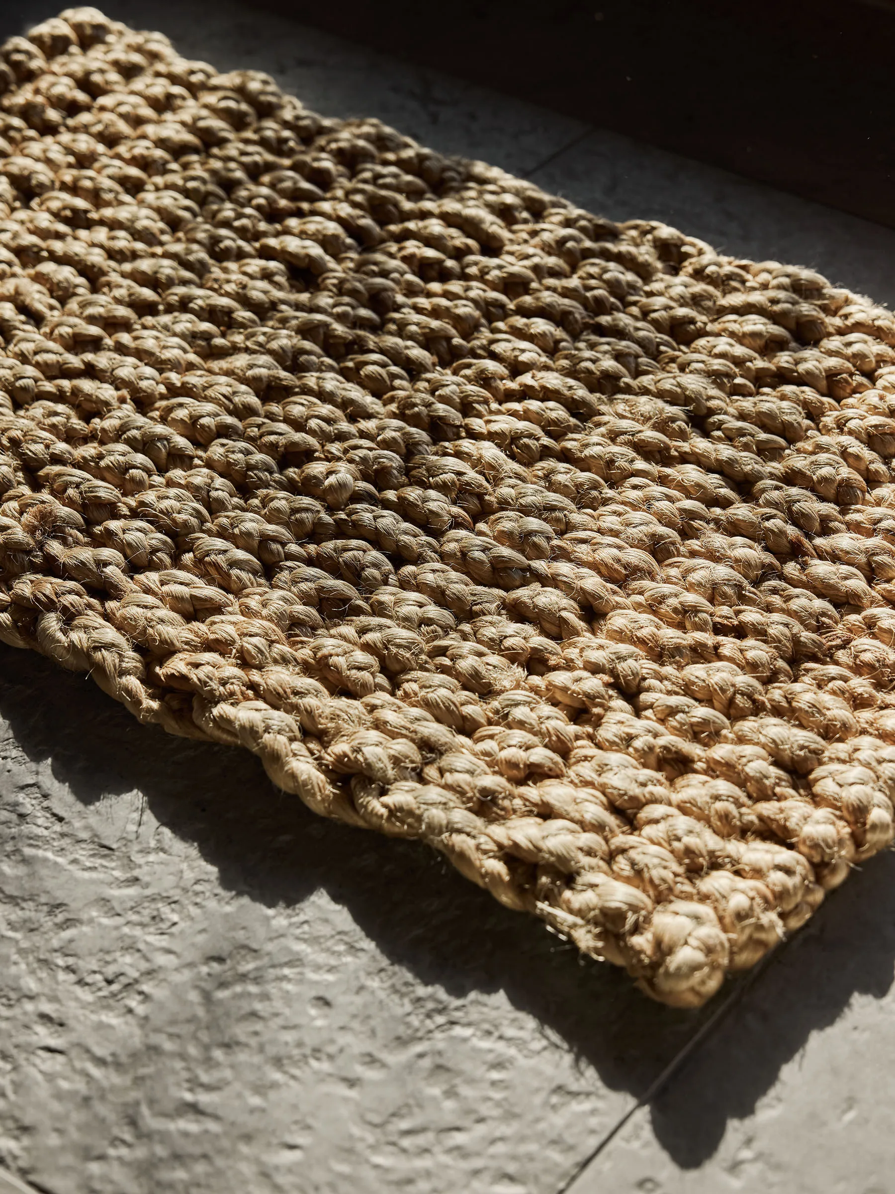 Tell Me More Braided jute doormat 45x75 cm, Natural Tell Me More