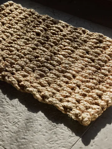 Tell Me More Braided jute doormat 45x75 cm - Natural - Tell Me More