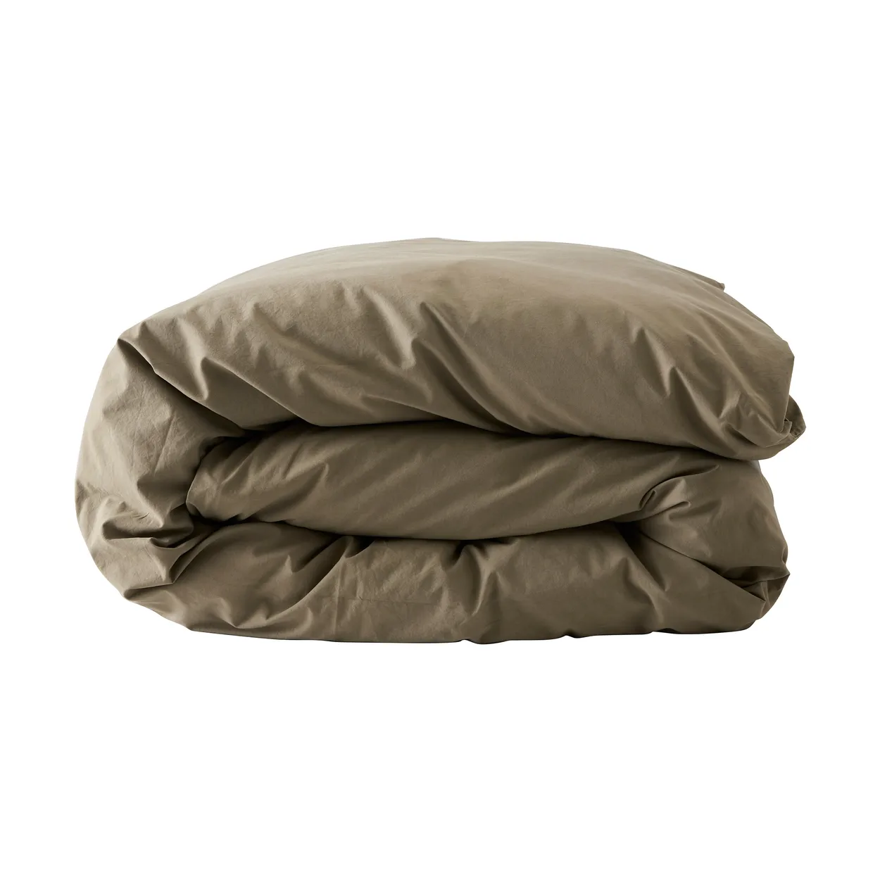 Tell Me More duvet cover cotton Olive, 240x220 cm | Scandinavian Design | Duvet covers | Green