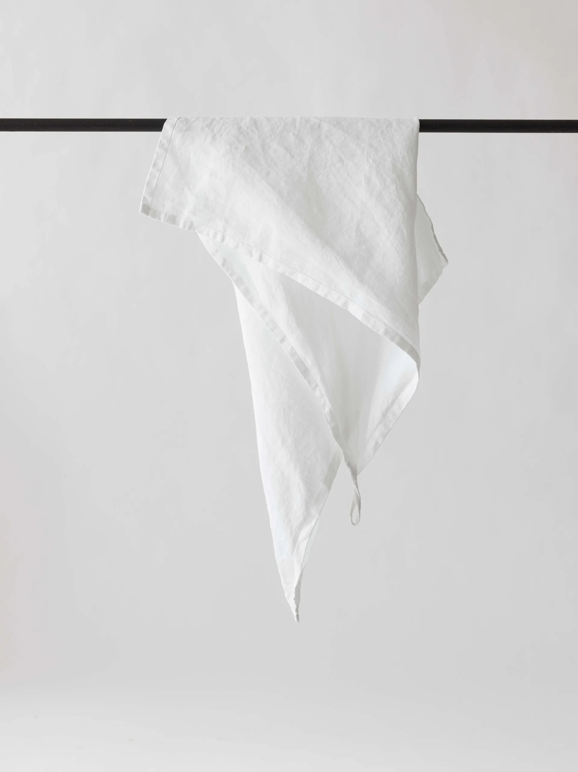 Tell me more kitchen towel linen 50x70 cm, Bleached white (white) Tell Me More