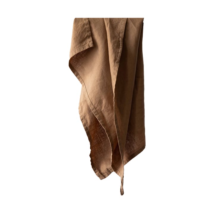 Tell me more kitchen towel linen 50x70 cm - Hazelnut - Tell Me More
