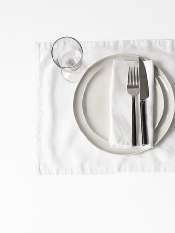 Tell Me More placemat linen 35x50 cm - Bleached white - Tell Me More