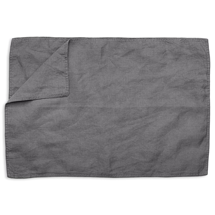 Tell Me More placemat linen 35x50 cm - Dark grey - Tell Me More
