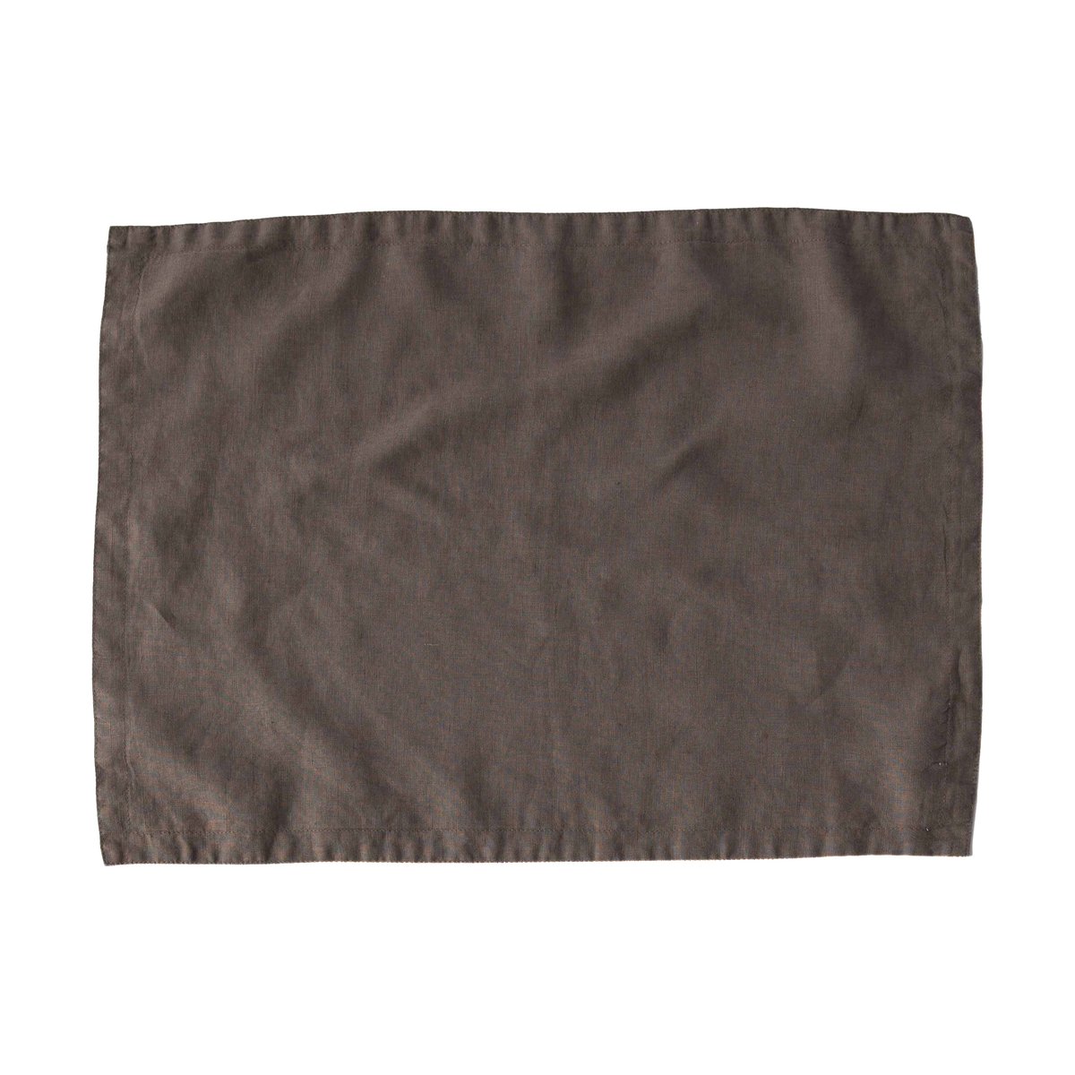 Tell Me More placemat linen 35x50 cm Taupe | Scandinavian Design | Placemats | Grey