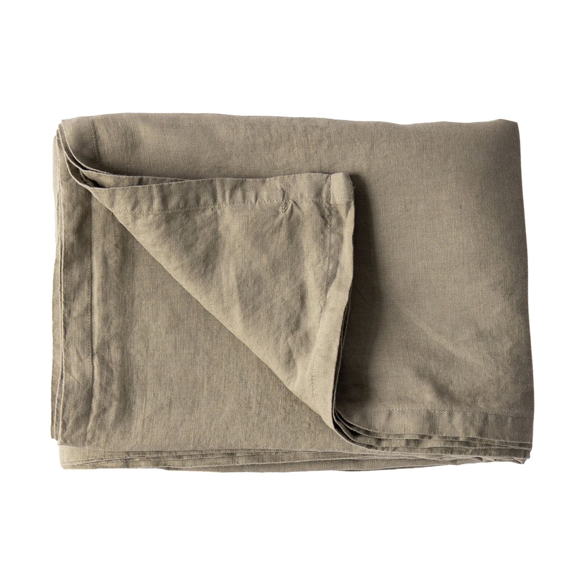 Tell Me More tablecloth 145x330 cm Olive | Scandinavian Design | Tablecloths | Green