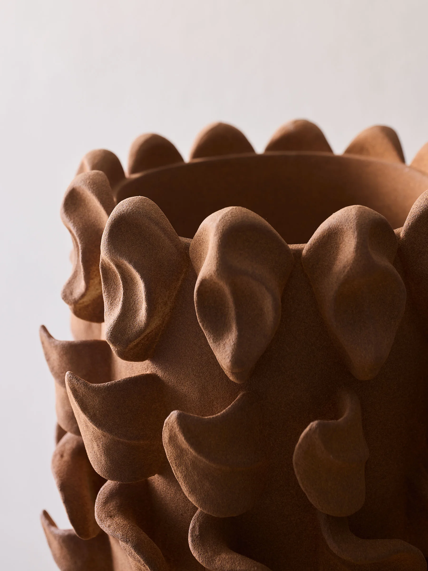 Terra vase large, Brown Tell Me More