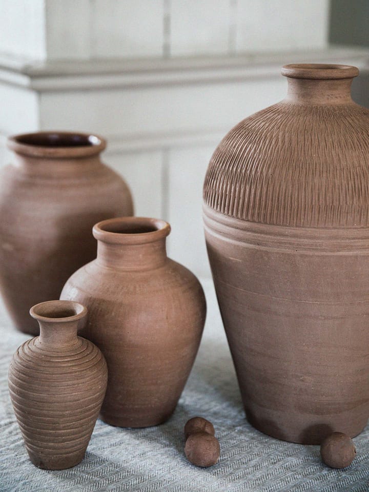 Terracina urn mini 16 cm - Terracotta - Tell Me More