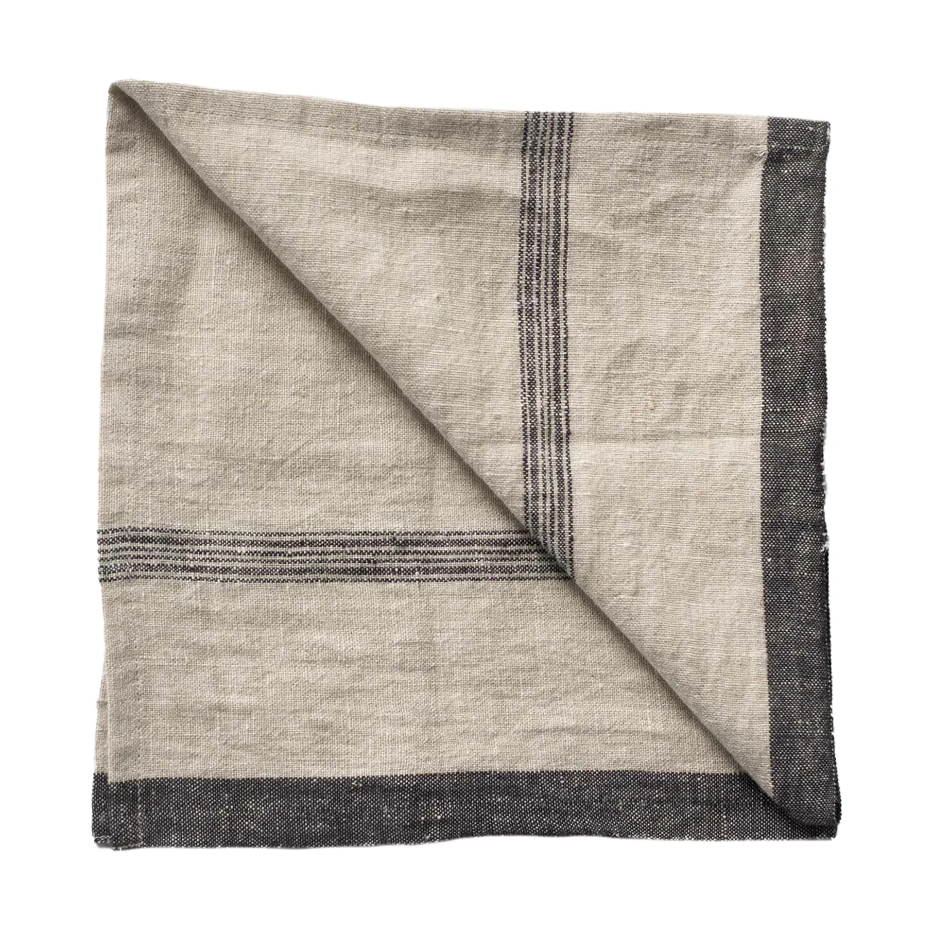 Thea napkin 50x50 cm, Denim Stripe Tell Me More