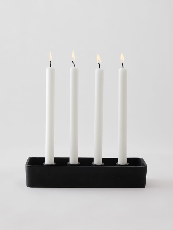 Toulouse Advent candle holder, Black Tell Me More