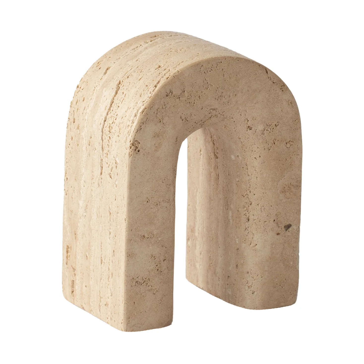 Travertine bookend, 15 cm Tell Me More