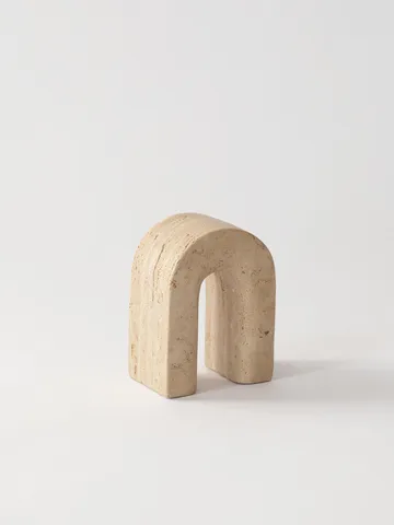 Travertine bookend - 15 cm - Tell Me More