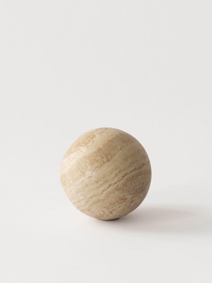 Travertine decorative spheres, Ø10 cm Tell Me More