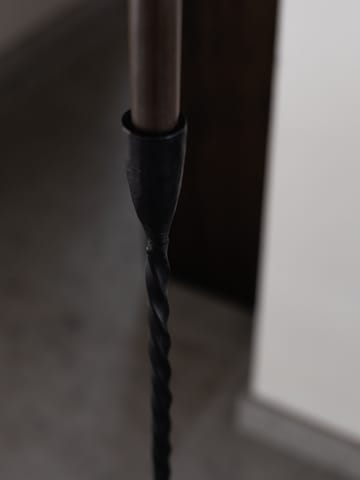 Twist floor candle holder 80 cm - Black - Tell Me More
