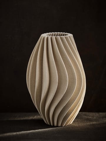 Vento vase - Sand, large 41 cm - Tell Me More