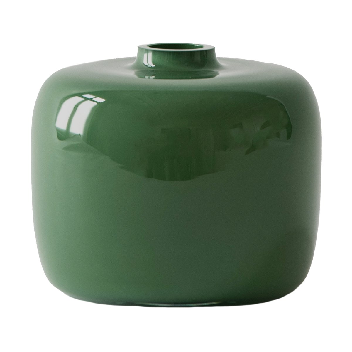 Tell Me More Verona vase wide 15 cm Green | Scandinavian Design | Vases | Green
