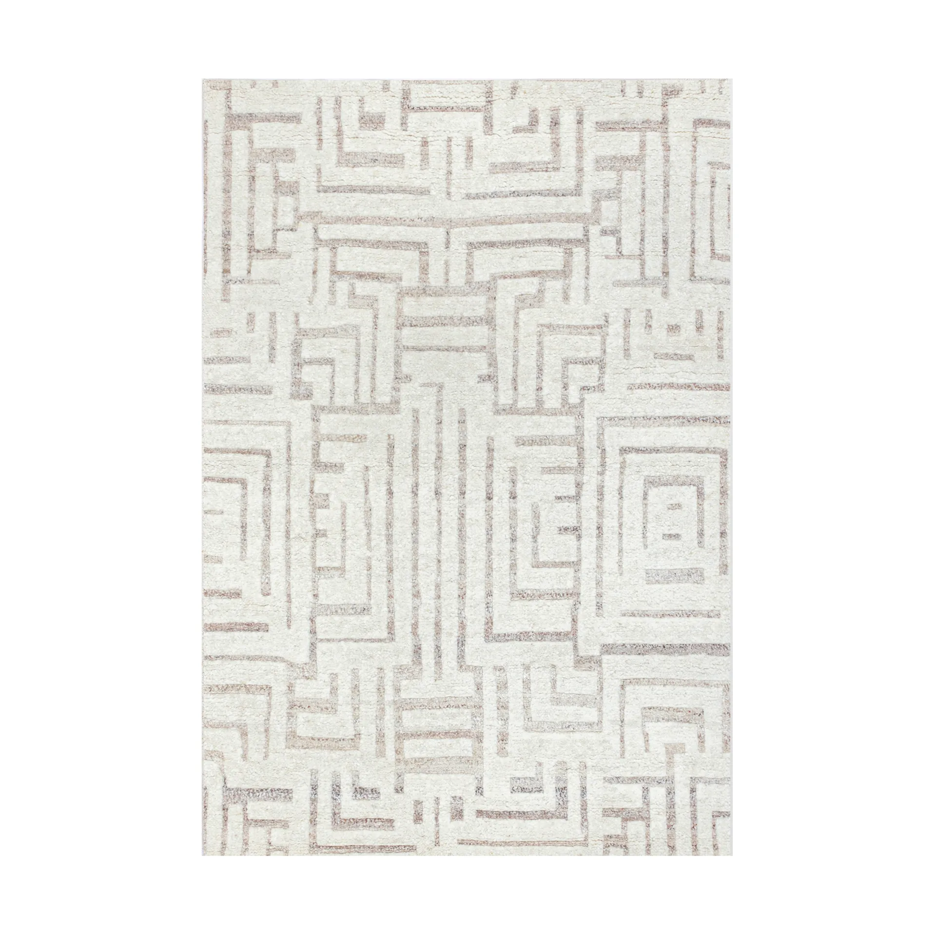 Viby wool rug, Ivory-brown, 200x300 cm Tell Me More