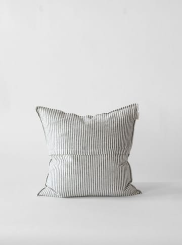 Washed linen cushion cover 50x50 cm - Grey-white - Tell Me More