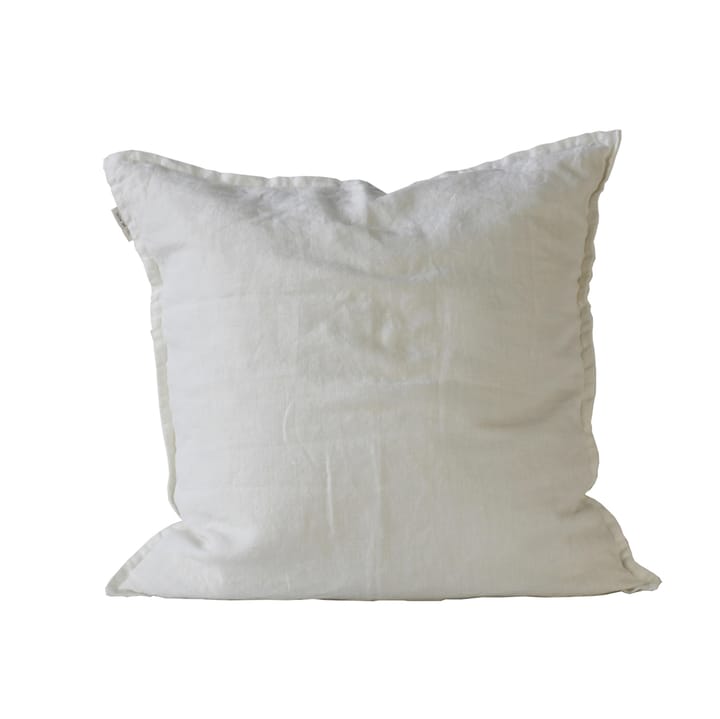Washed linen cushion cover 50x50 cm, off white Tell Me More