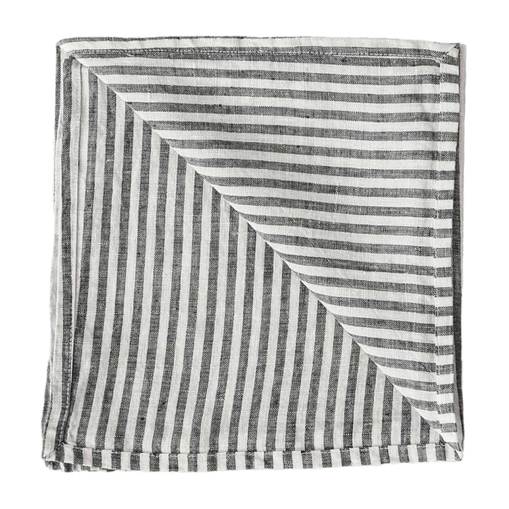 Washed linen napkin - Grey-white - Tell Me More