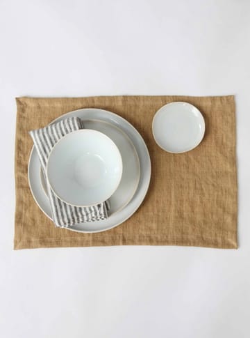 Washed linen napkin - Grey-white - Tell Me More