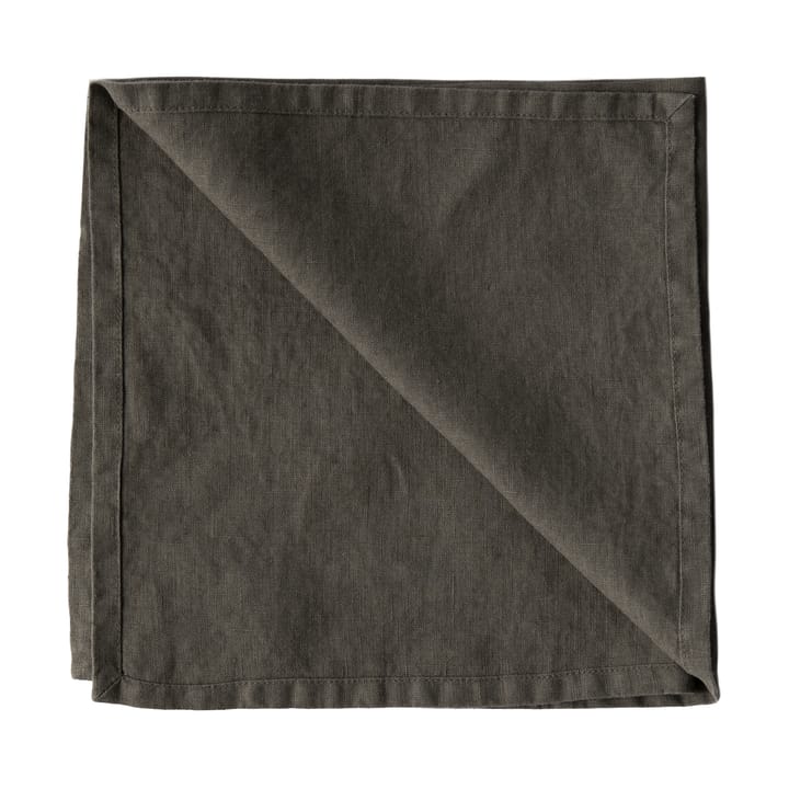 Washed linen napkin - Taupe - Tell Me More