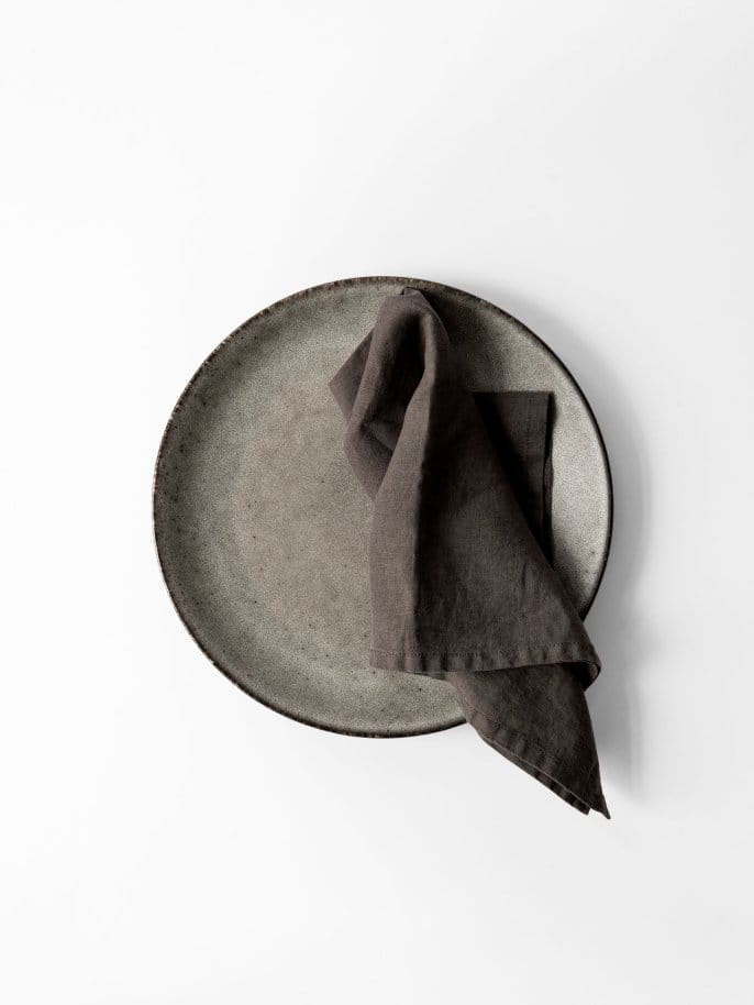 Washed linen napkin - Taupe - Tell Me More