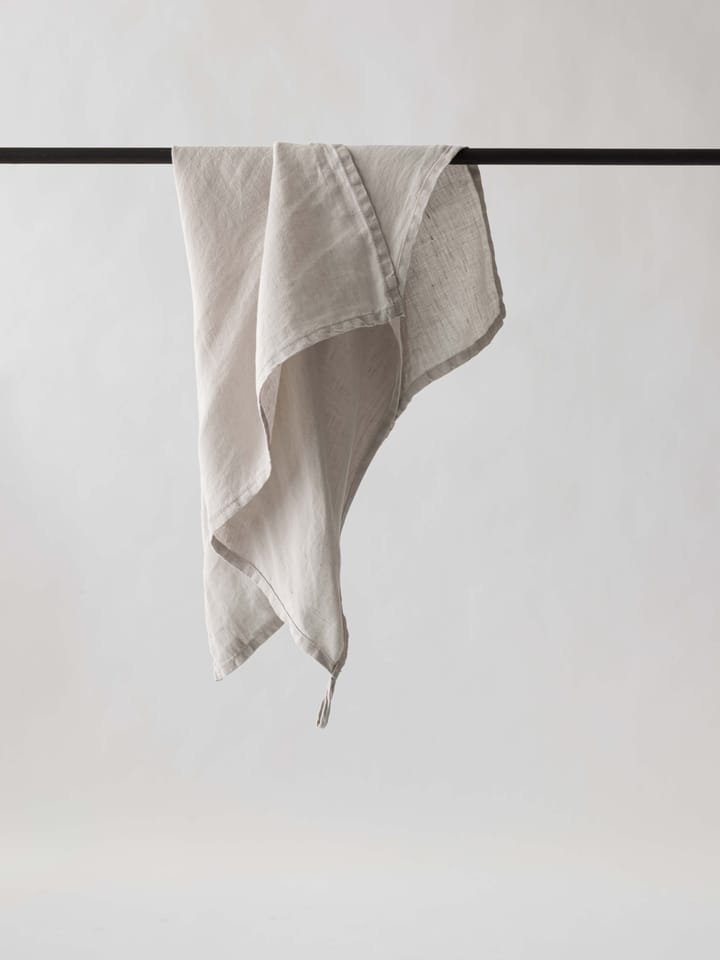 Washed linen napkin, warm grey (grey) Tell Me More