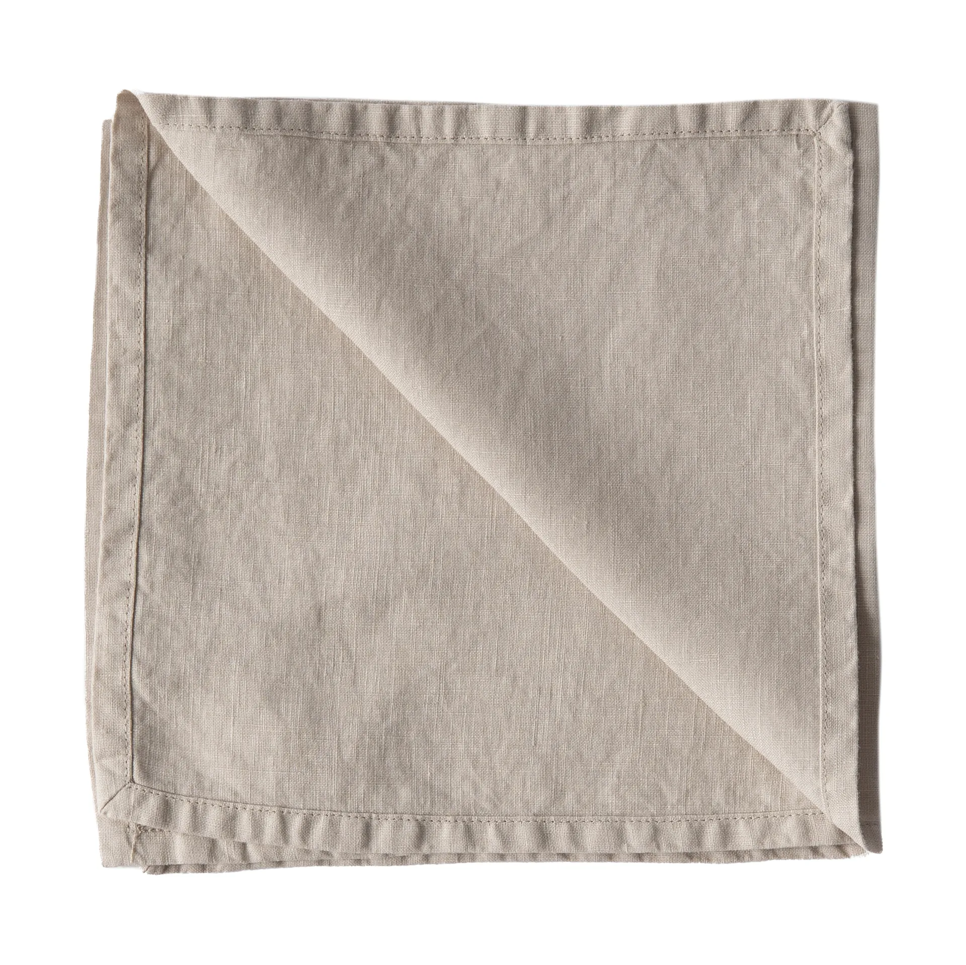 Washed linen napkin, Warm grey Tell Me More