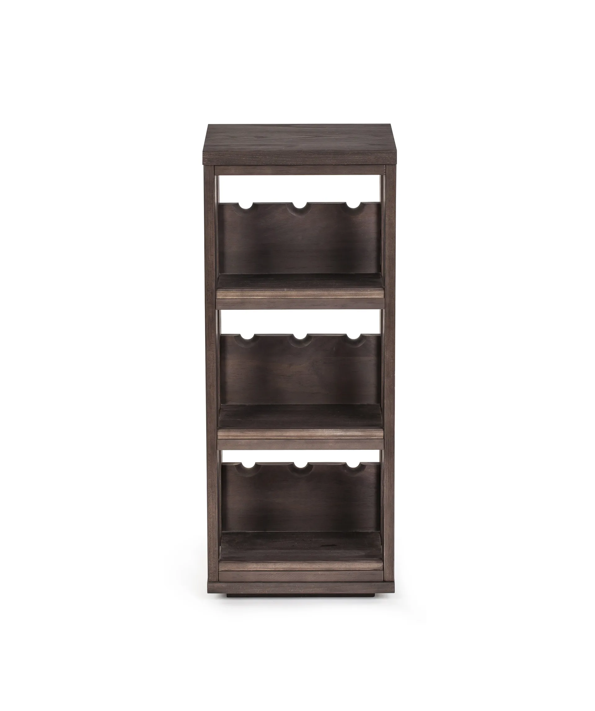 The Swedish Wine Rack Factory Wine Display 9 bottles, Stained oak The Swedish Wine Rack Factory