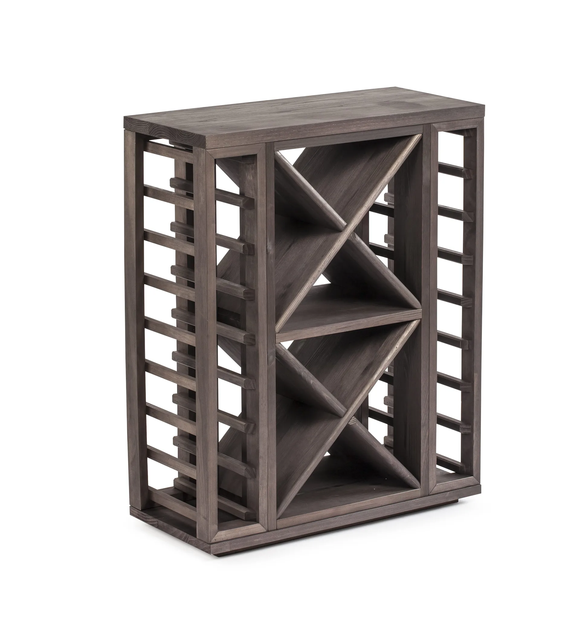 The Swedish Wine Rack Factory wine furniture 40 bottles, Stained oak The Swedish Wine Rack Factory
