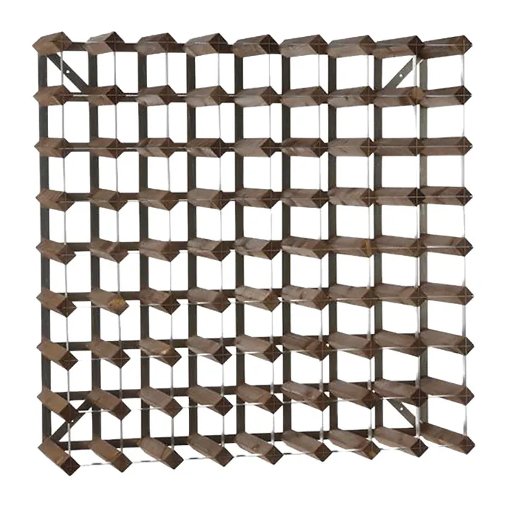 The Swedish Wine Rack Factory The Swedish Wine Rack Factory wine rack 72 bottles expandable Dark oak