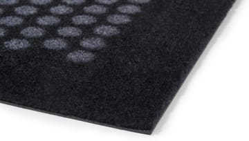 Dot doormat - Black. 60x90 cm - tica copenhagen