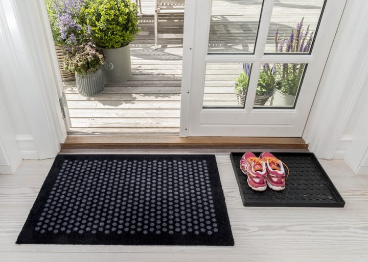 Dot doormat - Black. 60x90 cm - tica copenhagen