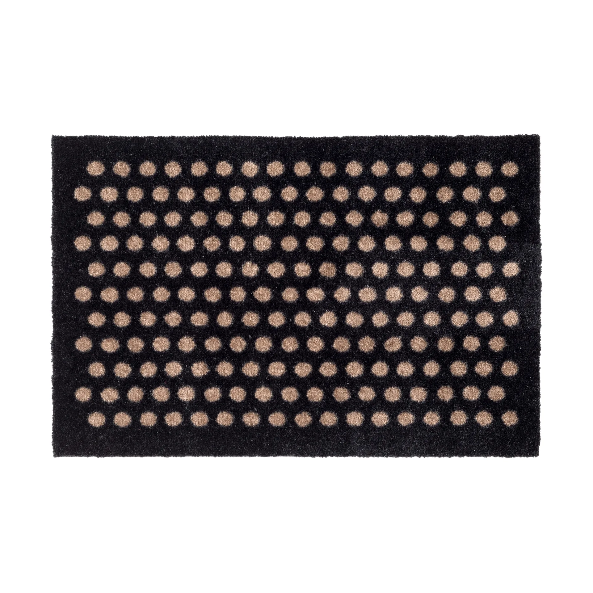 Dot doormat, Black-sand. 40x60 cm tica copenhagen