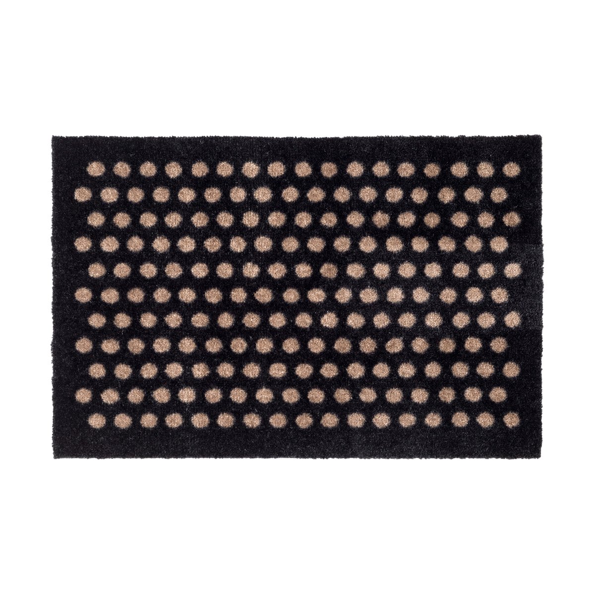 tica copenhagen Dot doormat Black-sand. 40x60 cm | Scandinavian Design | Door mats | Black