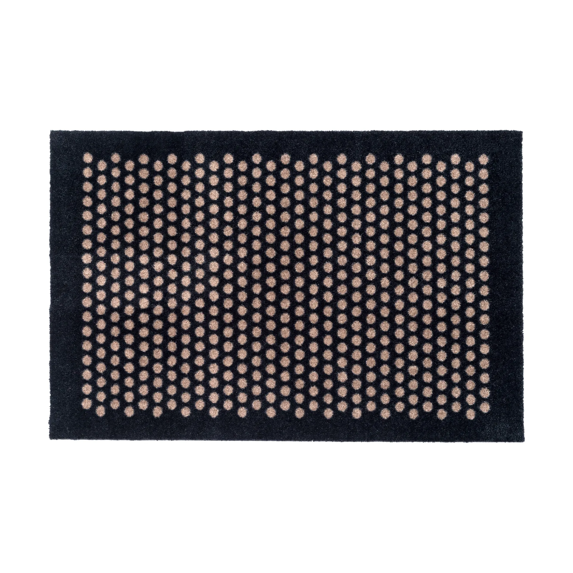 Dot doormat, Black-sand. 60x90 cm tica copenhagen