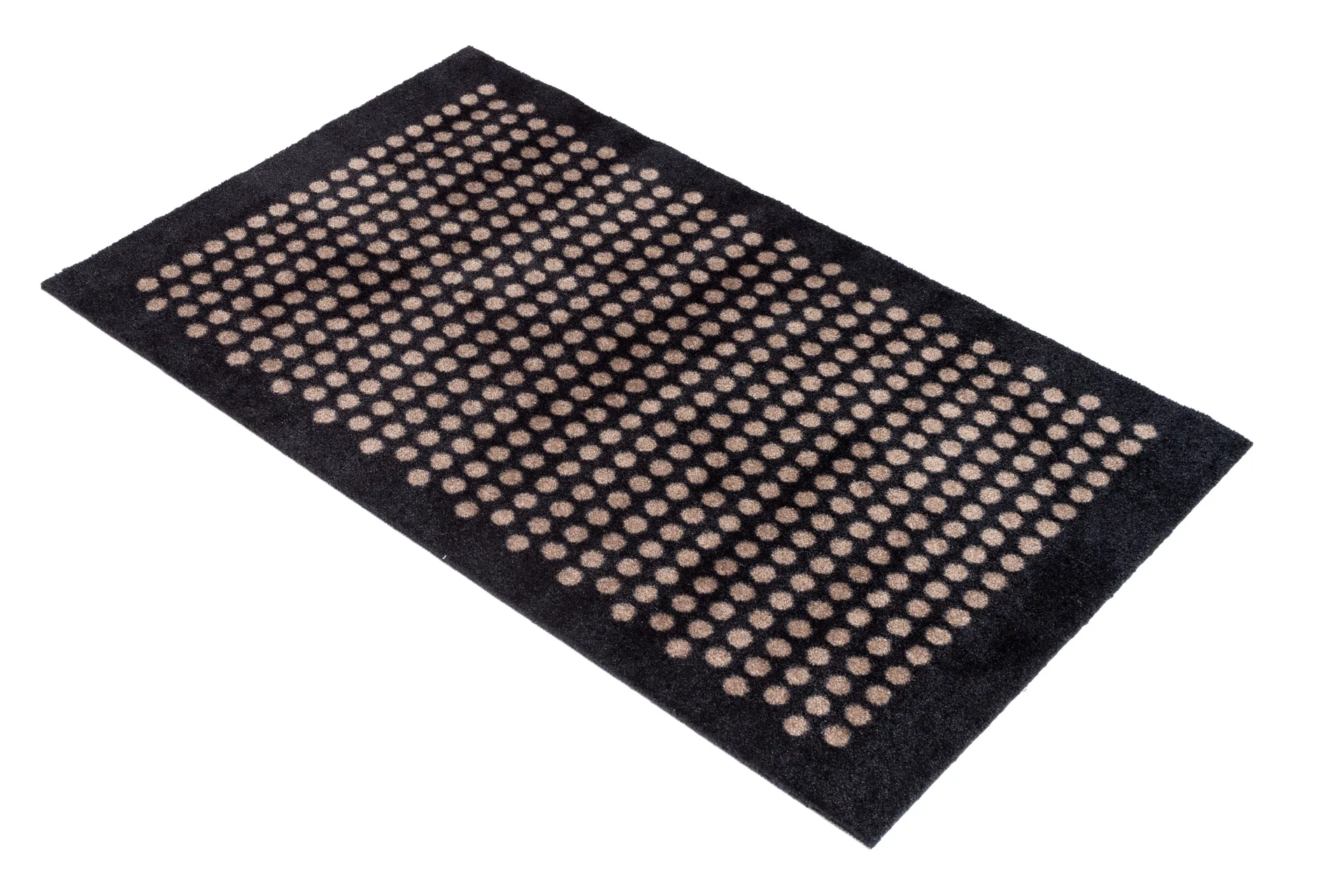 Dot doormat, Black-sand. 60x90 cm tica copenhagen