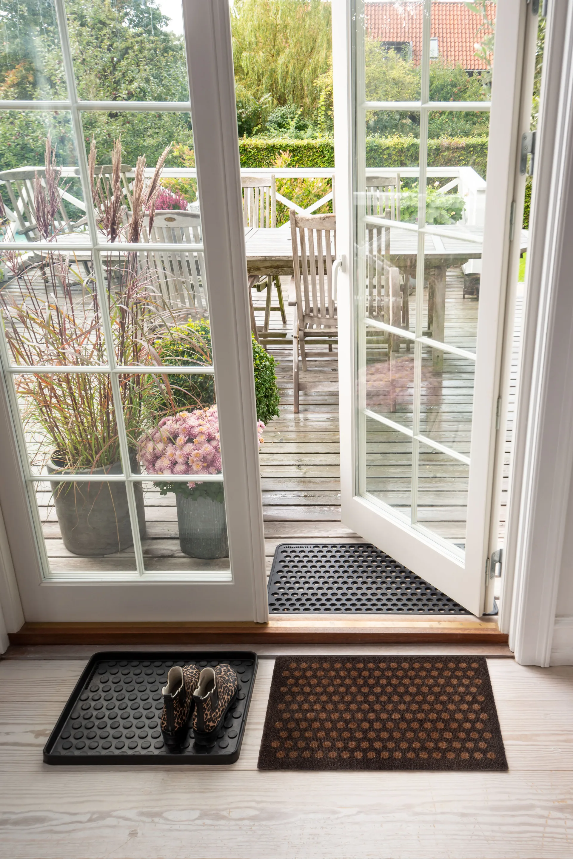 Dot doormat, Cognac-brown, 40x60 cm tica copenhagen