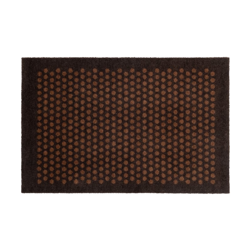 tica copenhagen Dot doormat Cognac-brown, 60x90 cm