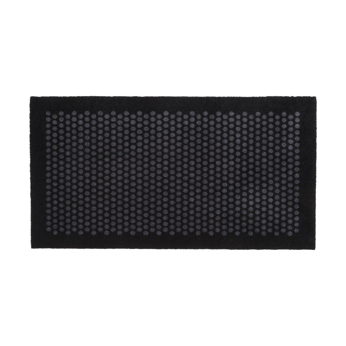 tica copenhagen Dot hallway rug Black. 67x120 cm
