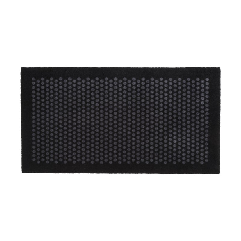 tica copenhagen Dot hallway rug Black. 67x120 cm