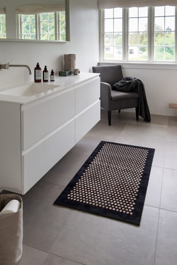 Dot hallway rug - Black-sand. 67x120 cm - tica copenhagen