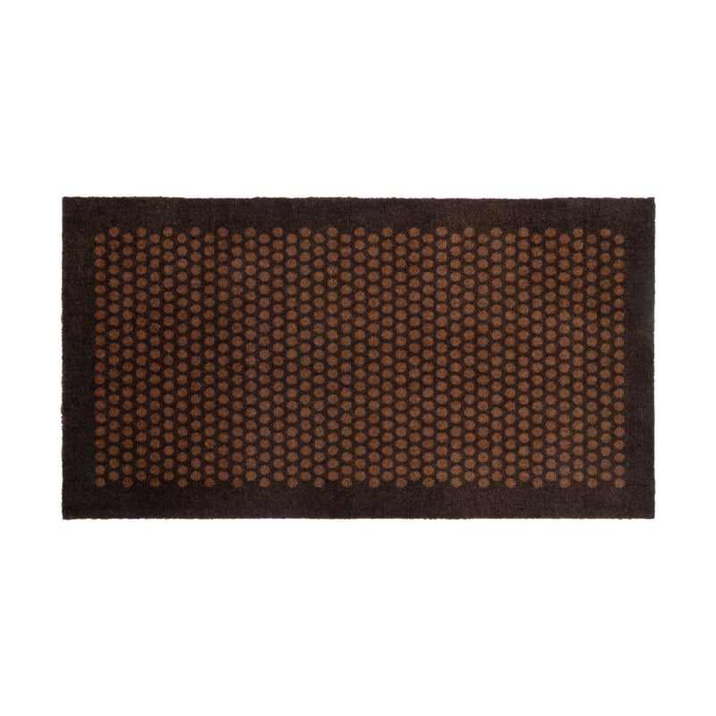 tica copenhagen Dot hallway rug Cognac-brown, 67x120 cm