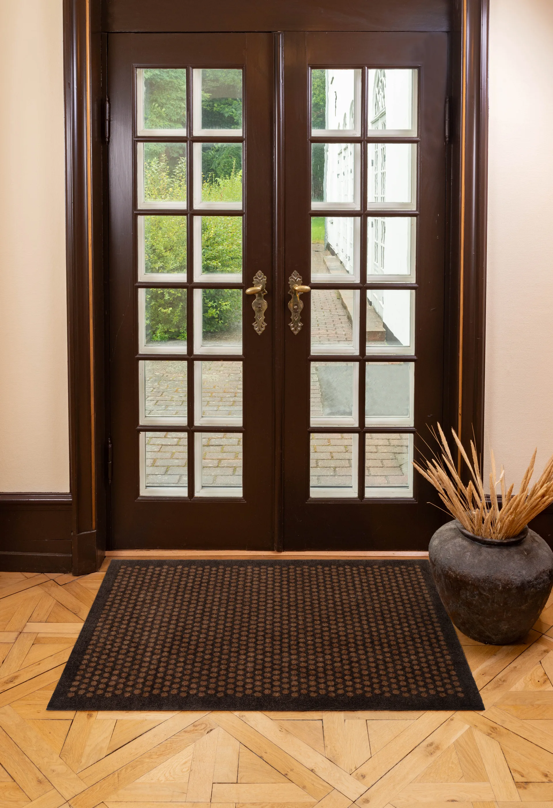 Dot hallway rug, Cognac-brown, 90x130 cm tica copenhagen