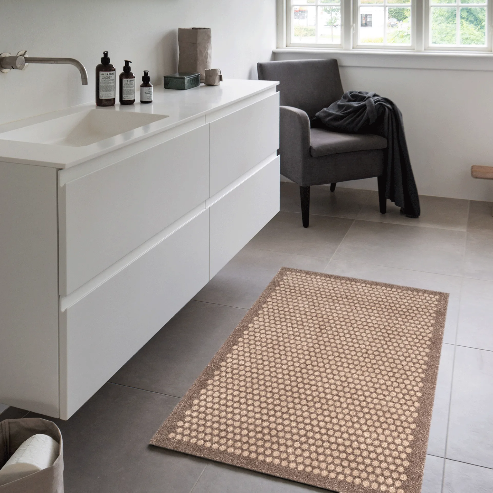 Dot hallway rug, Sand. 90x130 cm tica copenhagen