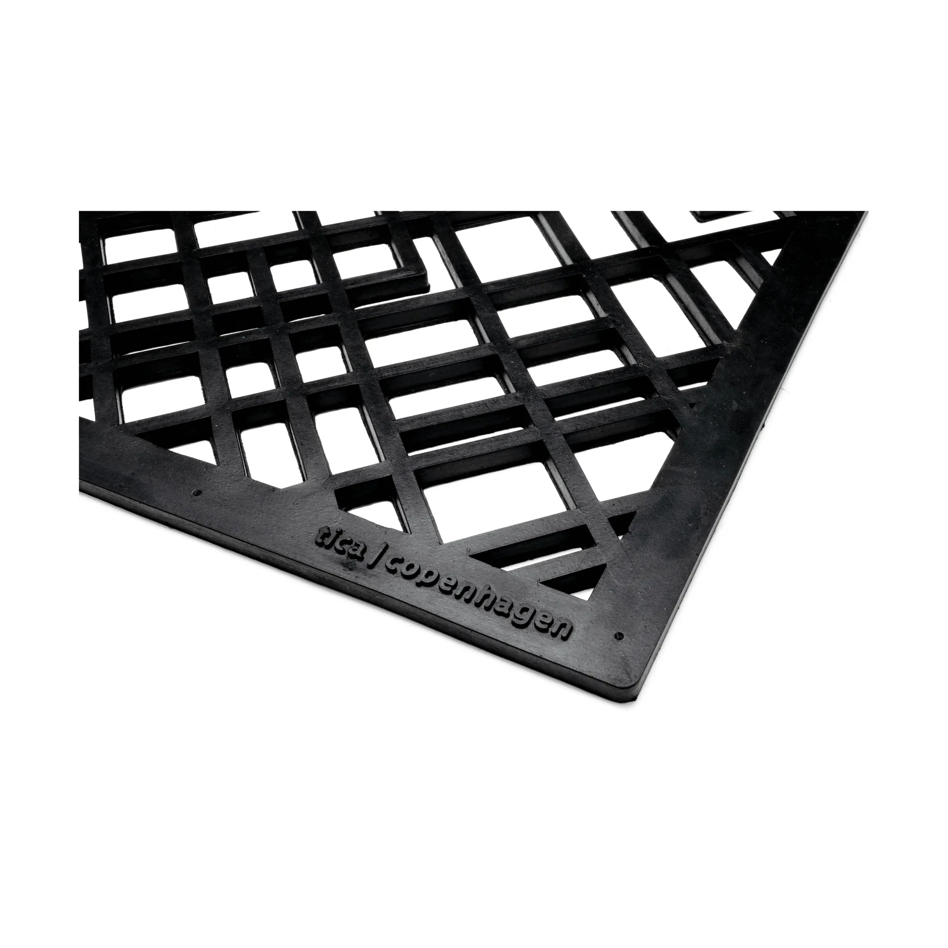 Lines rubber doormat, 40x60 cm tica copenhagen